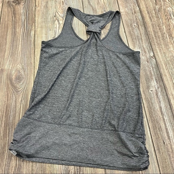 EDDIE bauer workout tank medium gray racerback - Picture 2 of 6